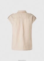 Stone Short Sleeved Utility Shirt Pepe Jeans L20F2F341 Women - Image 5