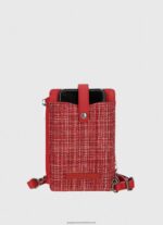 Studio Red Checkered Mobile Bag Pepe Jeans L20F2F728 Women - Image 4