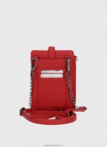 Studio Red Checkered Mobile Bag Pepe Jeans L20F2F728 Women - Image 5
