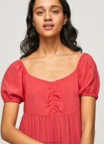 Studio Red Flowy Dress Pepe Jeans L20F2F150 Women - Image 3