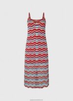 Studio Red Frida Zig-Zag Knit Dress Pepe Jeans L20F2F170 Women - Image 5