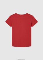 Studio Red Logo Basic T-Shirt Pepe Jeans L20F2F1625 Boy - Image 2