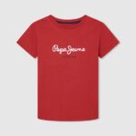 Studio Red Logo Basic T-Shirt Pepe Jeans L20F2F1625 Boy
