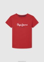 Studio Red Logo Basic T-Shirt Pepe Jeans L20F2F1625 Boy