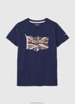 Studio Red Logo Basic T-Shirt Pepe Jeans L20F2F1625 Boy - Image 3