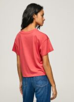 Studio Red Logo Print T-Shirt Pepe Jeans L20F2F379 Women - Image 4