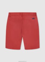 Studio Red Regular Fit Chino Shorts Pepe Jeans L20F2F1693 Boy - Image 2