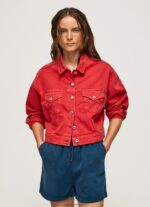 Studio Red Regular Fit Denim Jacket Pepe Jeans L20F2F141 Women - Image 2