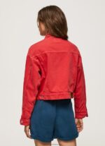 Studio Red Regular Fit Denim Jacket Pepe Jeans L20F2F141 Women - Image 4