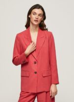 Studio Red Relaxed Fit Linen Blazer Pepe Jeans L20F2F109 Women - Image 2