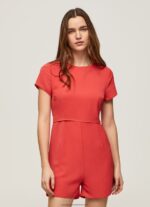 Studio Red Short Crepe Jumpsuit Pepe Jeans L20F2F203 Women