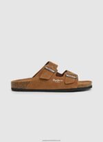 Tan Bio Suede Sandals Pepe Jeans L20F2F1273 Men