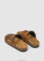 Tan Double Kansas Anatomical Sandals Pepe Jeans L20F2F1547 Boy - Image 4