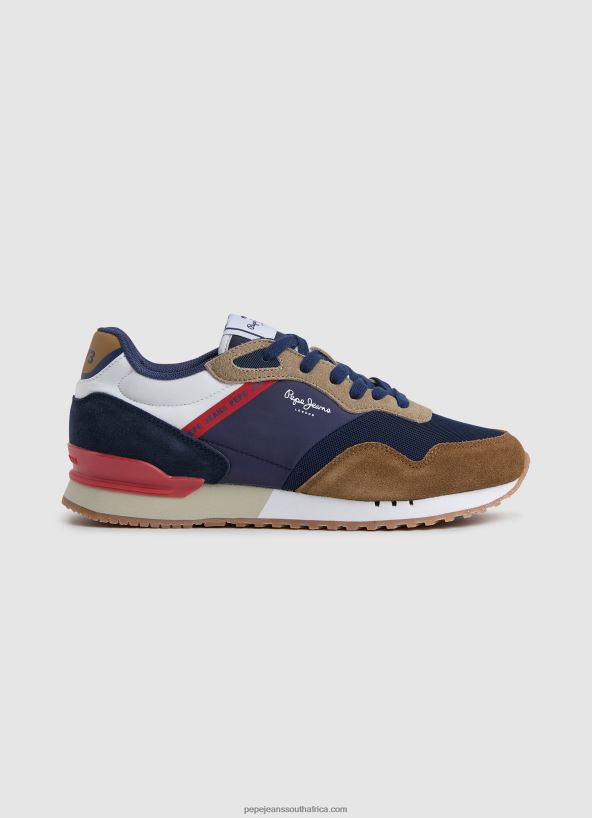 tan_london_one_combined_sneakers_pepe_jeans_l20f2f1168_men.jpg Tan London One Combined Sneakers Pepe Jeans L20F2F1168 Men - Image 1