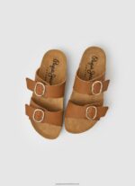 Tan Oban Anatomical Sandals Pepe Jeans L20F2F654 Women - Image 2