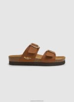Tan Oban Anatomical Sandals Pepe Jeans L20F2F654 Women