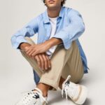 Tan Yogi Street Leather Sneakers Pepe Jeans L20F2F1170 Men