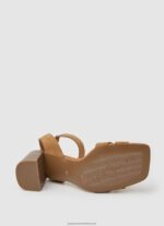 Tobacco Altea Smart Suede Sandals Pepe Jeans L20F2F642 Women - Image 5