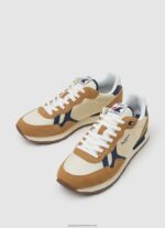 Tobacco Brit Combined Sneakers Pepe Jeans L20F2F1179 Men - Image 4