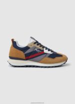 Tobacco Foster Man Combined Sneakers Pepe Jeans L20F2F1174 Men - Image 2