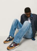 Tobacco Foster Man Combined Sneakers Pepe Jeans L20F2F1174 Men