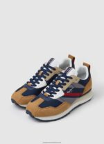 Tobacco Foster Man Combined Sneakers Pepe Jeans L20F2F1174 Men - Image 4