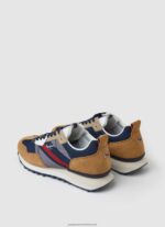 Tobacco Foster Man Combined Sneakers Pepe Jeans L20F2F1174 Men - Image 5