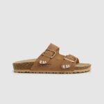 Tobacco Oban Etnic Leather Sandals Pepe Jeans L20F2F673 Women