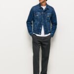 Washed Black Loose Fit Chino Pants Pepe Jeans L20F2F1103 Men