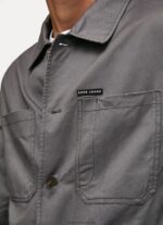 Washed Black Relaxed Fit Twill Overshirt Pepe Jeans L20F2F1047 Men - Image 3