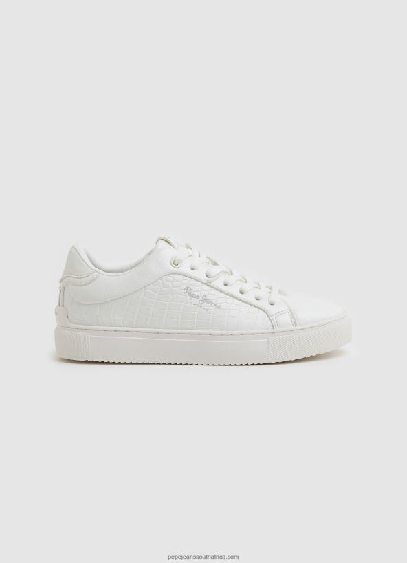 white_adam_match_classic_sneakers_pepe_jeans_l20f2f586_women.jpg White Adam Match Classic Sneakers Pepe Jeans L20F2F586 Women - Image 1