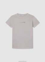 White All Over Printed T-Shirt Pepe Jeans L20F2F1627 Boy - Image 3