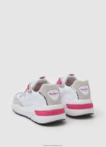 White Arrow Light Combined Sneakers Pepe Jeans L20F2F602 Women - Image 4