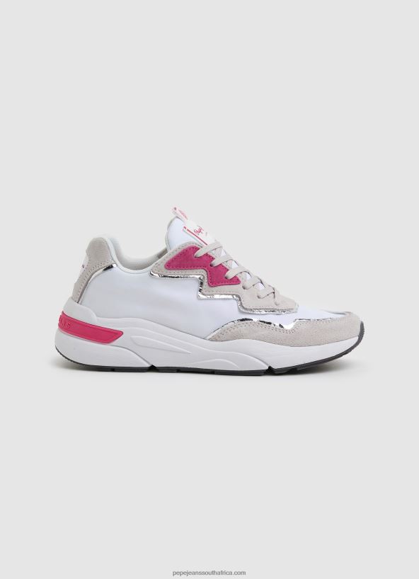 white_arrow_light_combined_sneakers_pepe_jeans_l20f2f602_women.jpg White Arrow Light Combined Sneakers Pepe Jeans L20F2F602 Women - Image 1