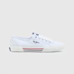 White Brady Basic Sneakers Pepe Jeans L20F2F636 Women