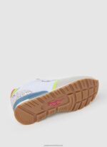 White Brit Neon Combined Sneakers Pepe Jeans L20F2F1316 Girl - Image 5