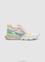 White Brit Pro Bright Running Sneakers Pepe Jeans L20F2F576 Women