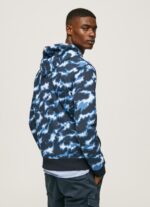 White Camouflage Printed Jumper Pepe Jeans L20F2F879 Men - Image 4