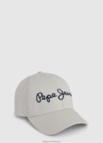 White Embroidered Logo Basic Cap Pepe Jeans L20F2F782 Women