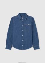 White Embroidered Logo Pique Polo Shirt Pepe Jeans L20F2F1661 Boy - Image 3