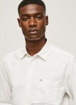 White Fabio Regular Fit Oxford Shirt Pepe Jeans L20F2F1031 Men - Image 3