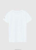 White Flag And Logo T-Shirt Pepe Jeans L20F2F1609 Boy - Image 2
