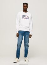 White Flag Logo Jumper Pepe Jeans L20F2F899 Men - Image 2