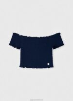 White Heart Print T-Shirt Pepe Jeans L20F2F1426 Girl - Image 3