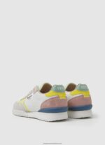 White Holland Mesh Running Sneakers Pepe Jeans L20F2F605 Women - Image 4
