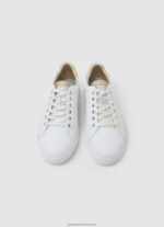 White Kenton Flag Basic Sneakers Pepe Jeans L20F2F593 Women - Image 2
