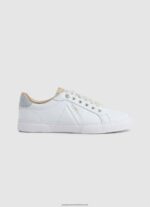 White Kenton Flag Basic Sneakers Pepe Jeans L20F2F593 Women