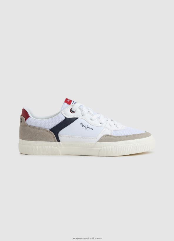 white_kenton_master_combined_sneakers_pepe_jeans_l20f2f1177_men.jpg White Kenton Master Combined Sneakers Pepe Jeans L20F2F1177 Men - Image 1