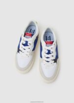 White Kenton Master Leather Sneakers Pepe Jeans L20F2F1526 Boy - Image 2