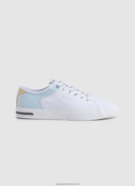 White Kenton Road Basic Sneakers Pepe Jeans L20F2F635 Women